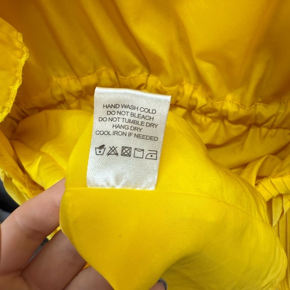 REVOLVE superdown Tawnie Cami Dress in Yellow Vibrant Pleated Sleeveless Size S - Picture 10 of 13